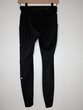 Lululemon Speed Up Tight 28” Black Full-On Luxtreme Running Leggings sz 6